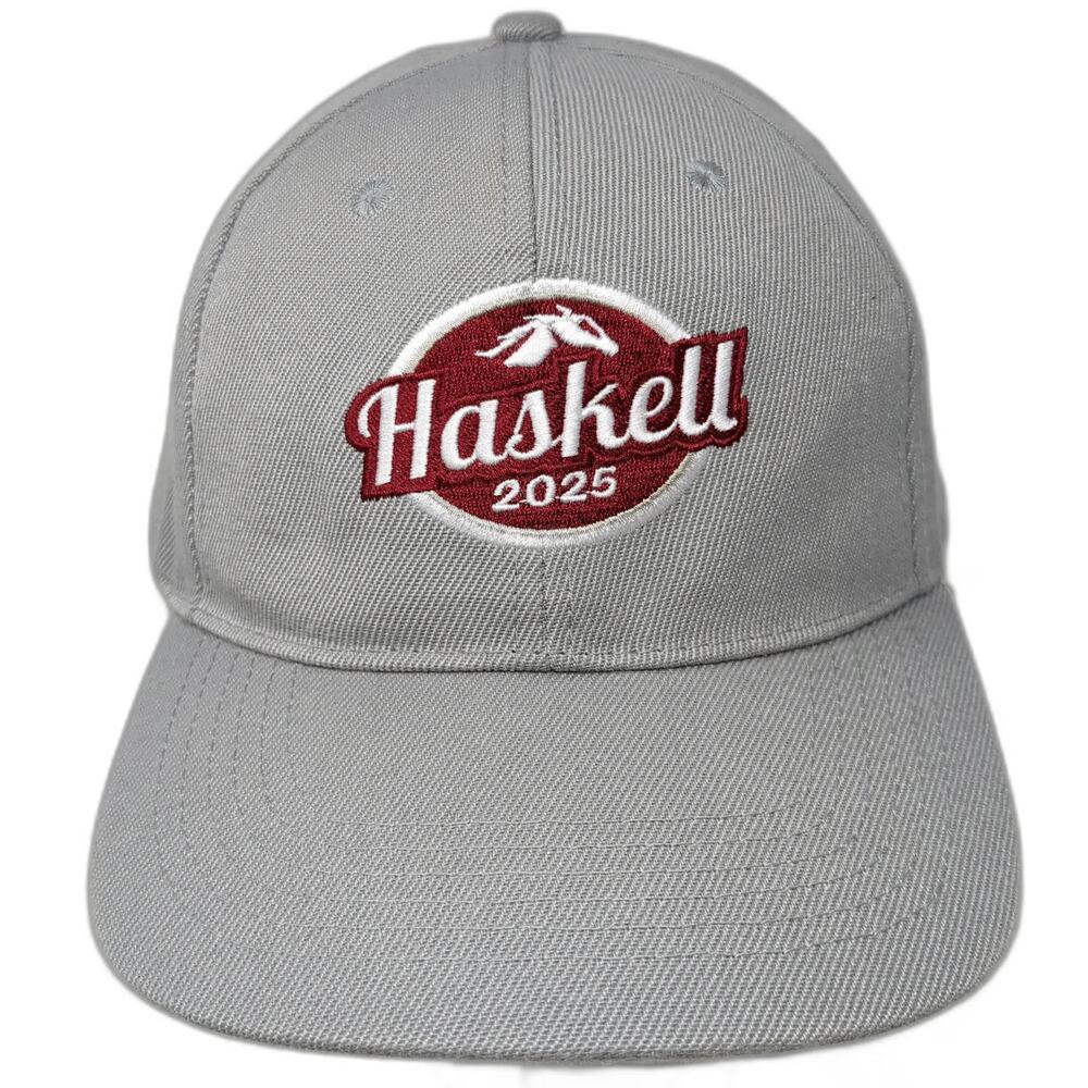 APC Haskell 2025 Horse Logo NYRA Bets Gray Baseball Cap Hat One Size Adjustable